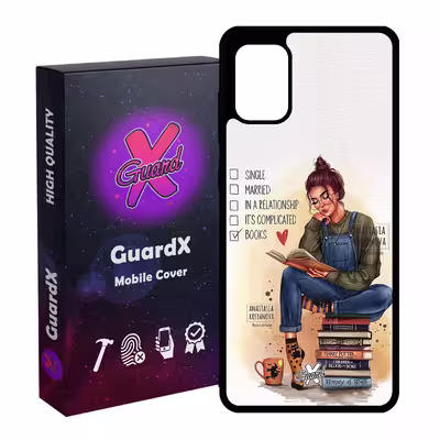 کاور گارد ایکس طرح دختر مدل Glass10286 مناسب برای گوشی موبایل سامسونگ Galaxy A71