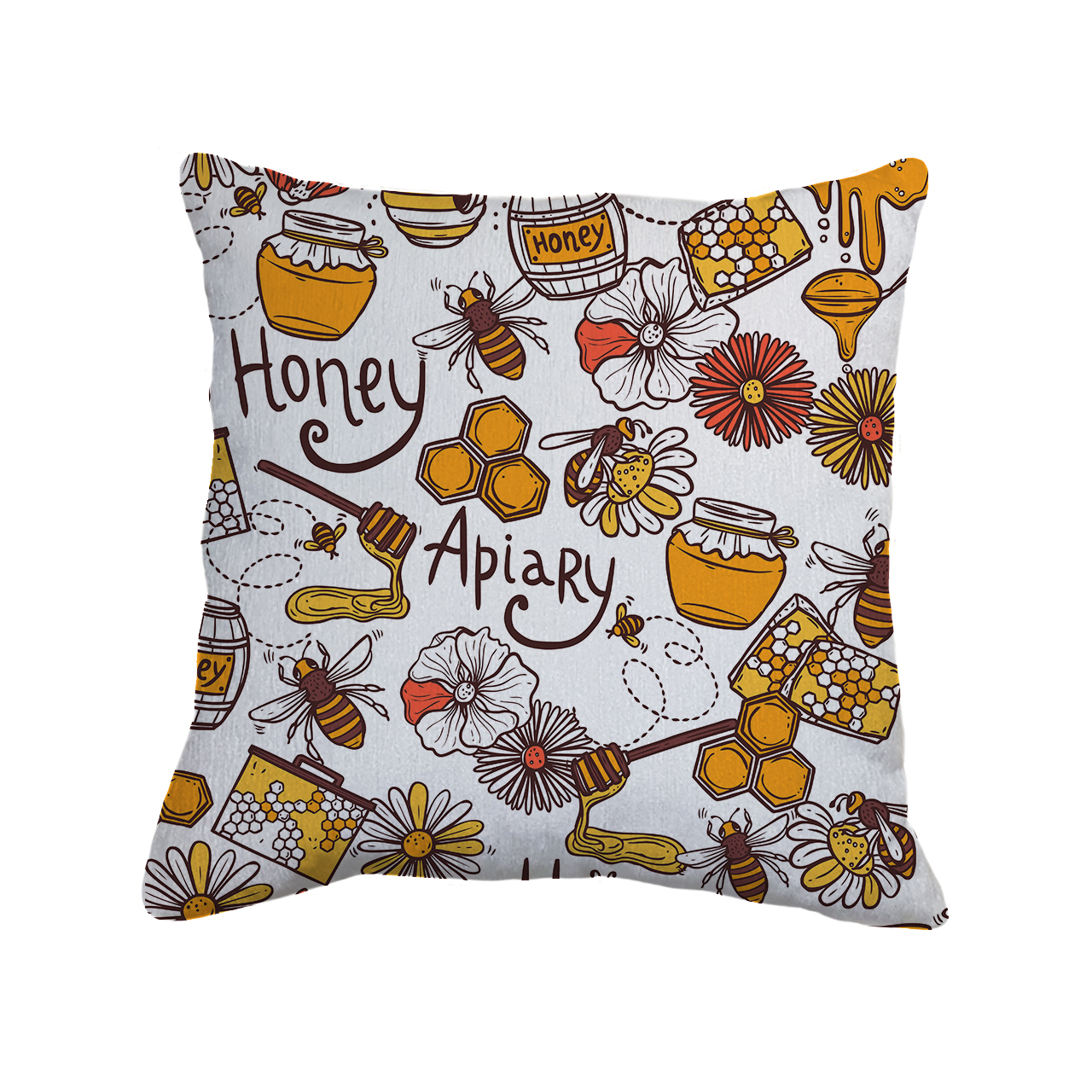 کاور کوسن طرح عسل کد 8531