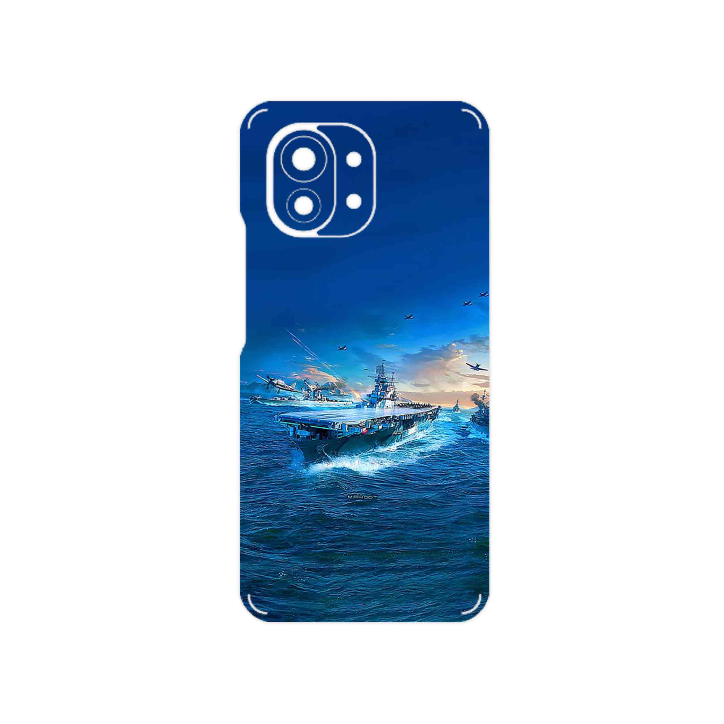 برچسب پوششی ماهوت مدل Warship مناسب برای گوشی موبایل شیائومی Mi 11 5G