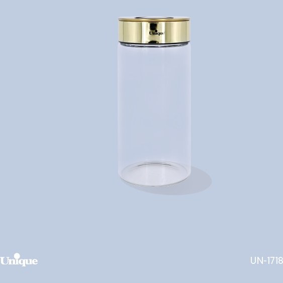 بانکه شیشه ای در طلایی20 سانت یونیک کد 1718