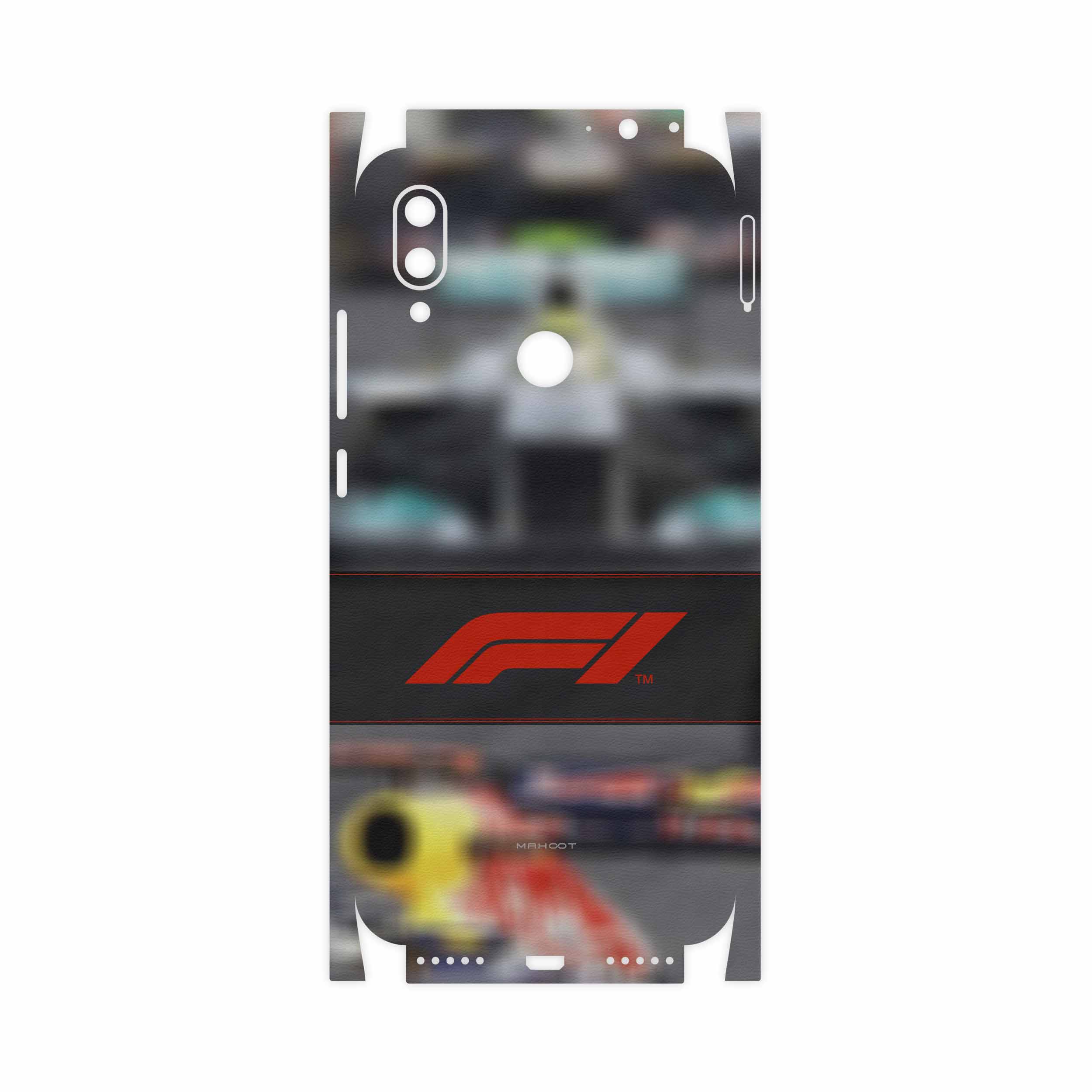 برچسب پوششی ماهوت مدل Formula One-FullSkin مناسب برای گوشی موبایل شیائومی Redmi 7