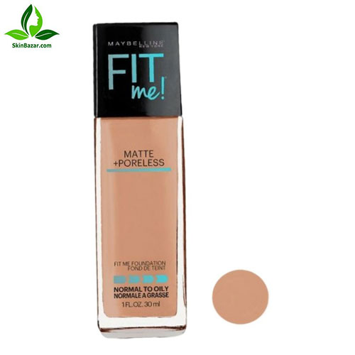 کرم پودر میبلین مدل fit me شماره 245 حجم 30 میلی لیتر کد 553