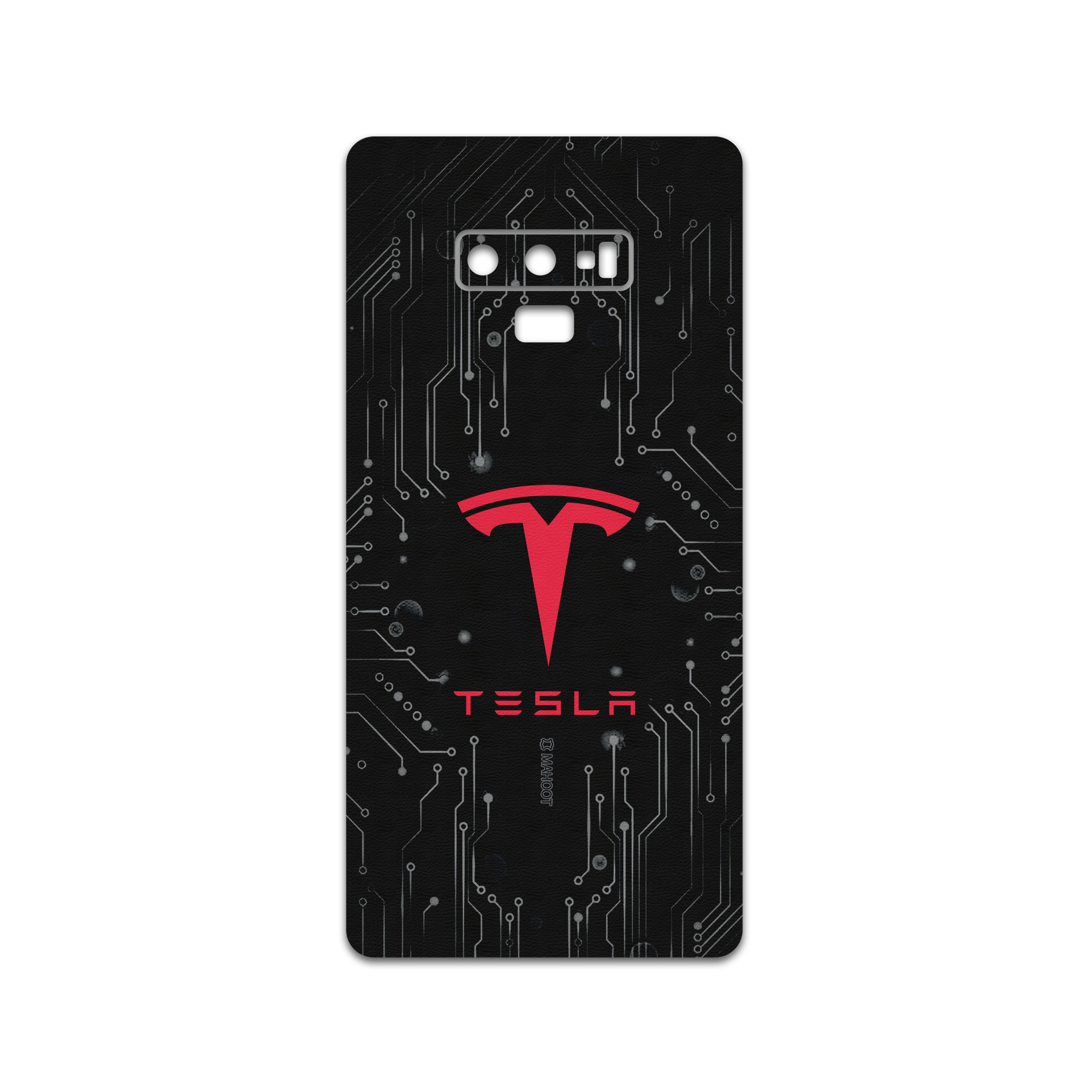 برچسب پوششی ماهوت مدل TESLA-Motors مناسب برای گوشی موبایل سامسونگ Galaxy Note 9