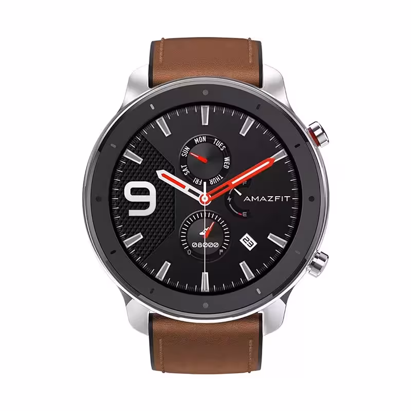 ساعت هوشمند شیائومی Amazfit GTR مدل 47mm با بدنه استیل ضد زنگ