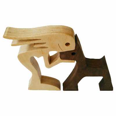 دکوری طرح آدمک مدل at16 مجموعه دو عددی