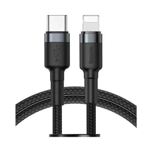 کابل لایتنینگ به تایپ سی 1 متر بیسوس BASEUS Lightning to USB-C cable CATLKLF-G1