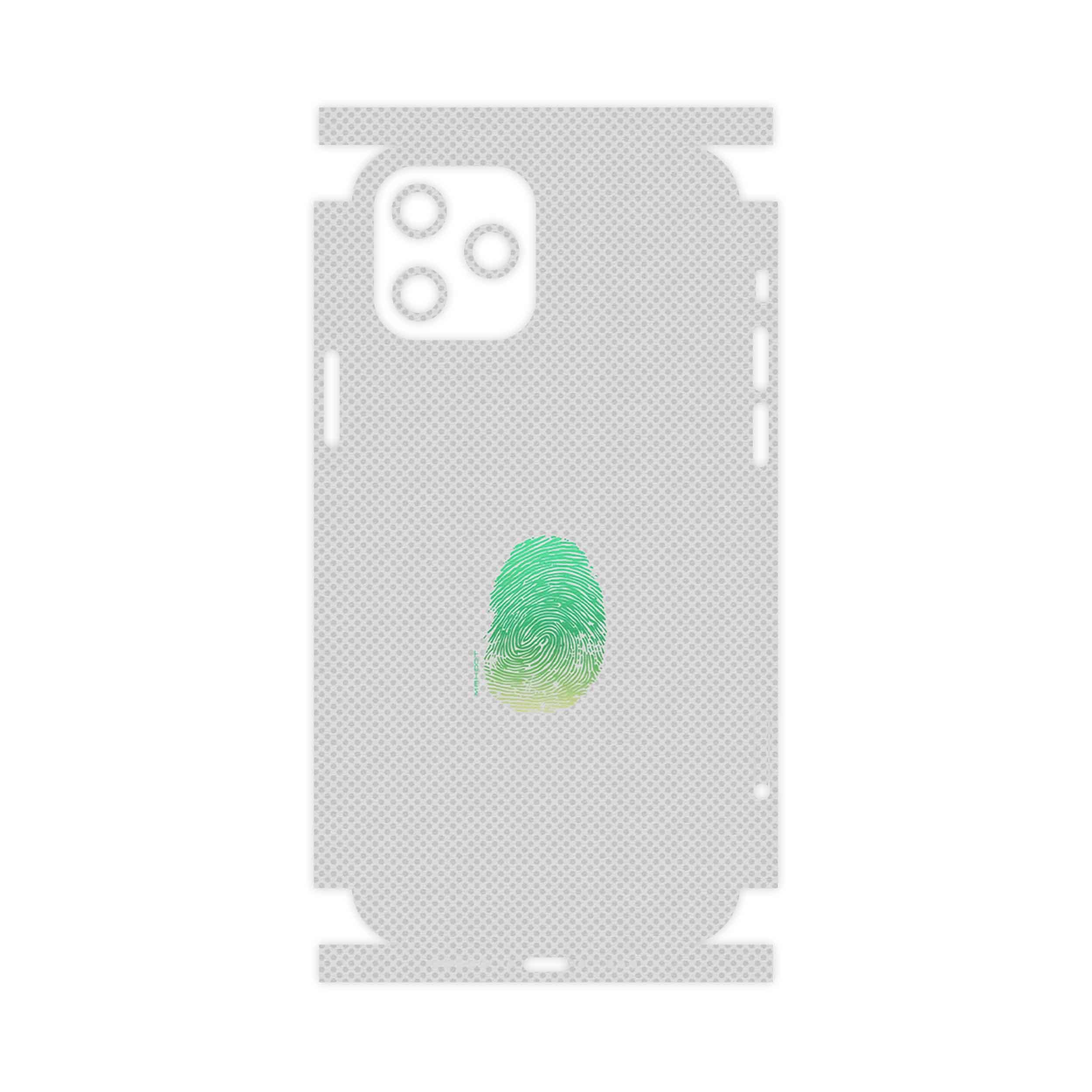 برچسب پوششی ماهوت مدل Minimal Fingerprint-FullSkin مناسب برای گوشی موبایل اپل iPhone 12 Pro