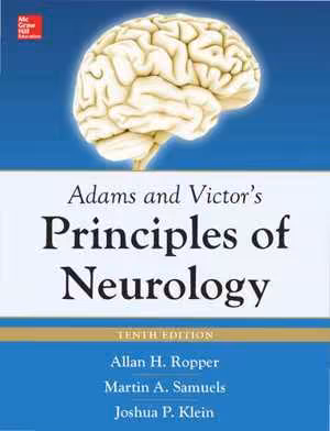 [PDF] دانلود کتاب Adams And Victor's Principles Of Neurology, 10th ed, 2014