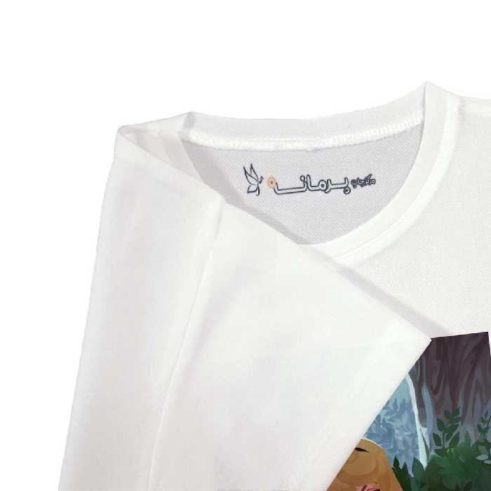 تی شرت بچگانه پرمانه طرح زیبای خفته کد pmt.5785