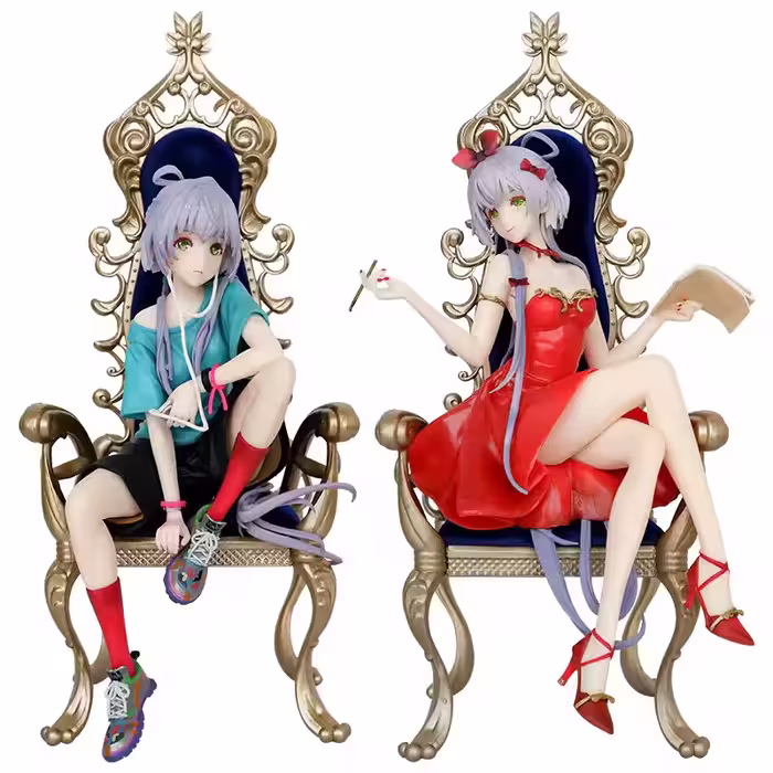 فیگور طرح لو تیانی Luo Tianyi مدل وکالوید Vocaloid  مجموعه 2 عددی R & B