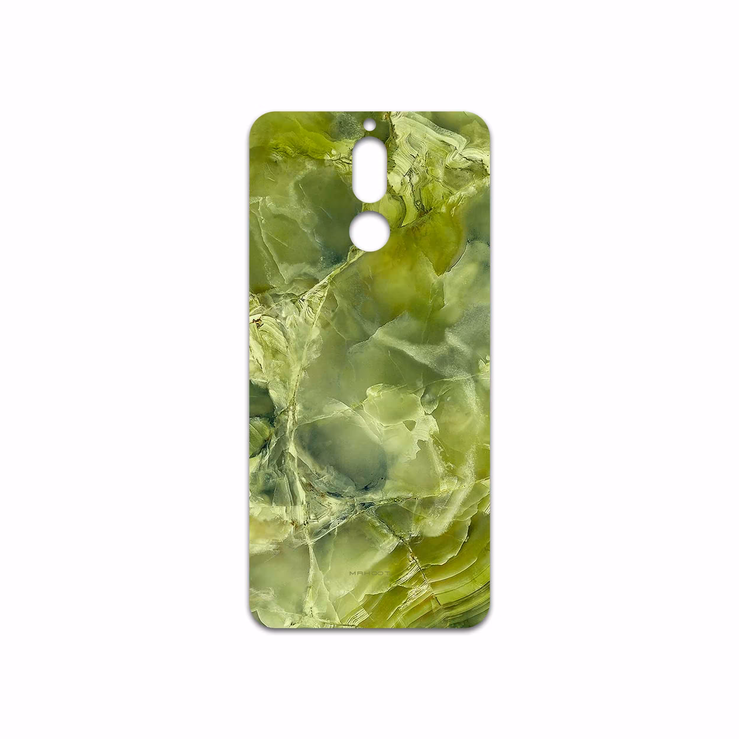 برچسب پوششی ماهوت مدل Green Crystal Marble مناسب برای گوشی موبایل هوآوی Mate 10 Lite