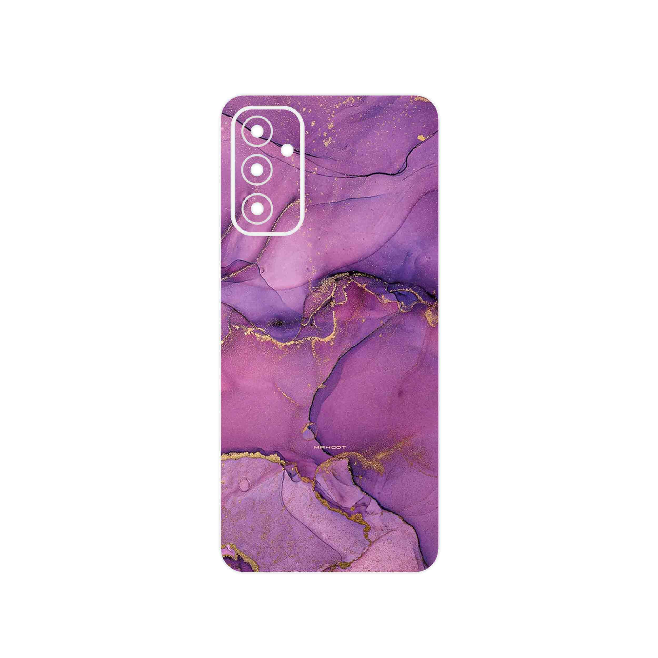 برچسب پوششی ماهوت مدل Purple Marble مناسب برای گوشی موبایل سامسونگ Galaxy M23