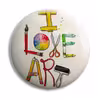 پیکسل مدل پرمانه طرح I Love Art کد:pm.5815