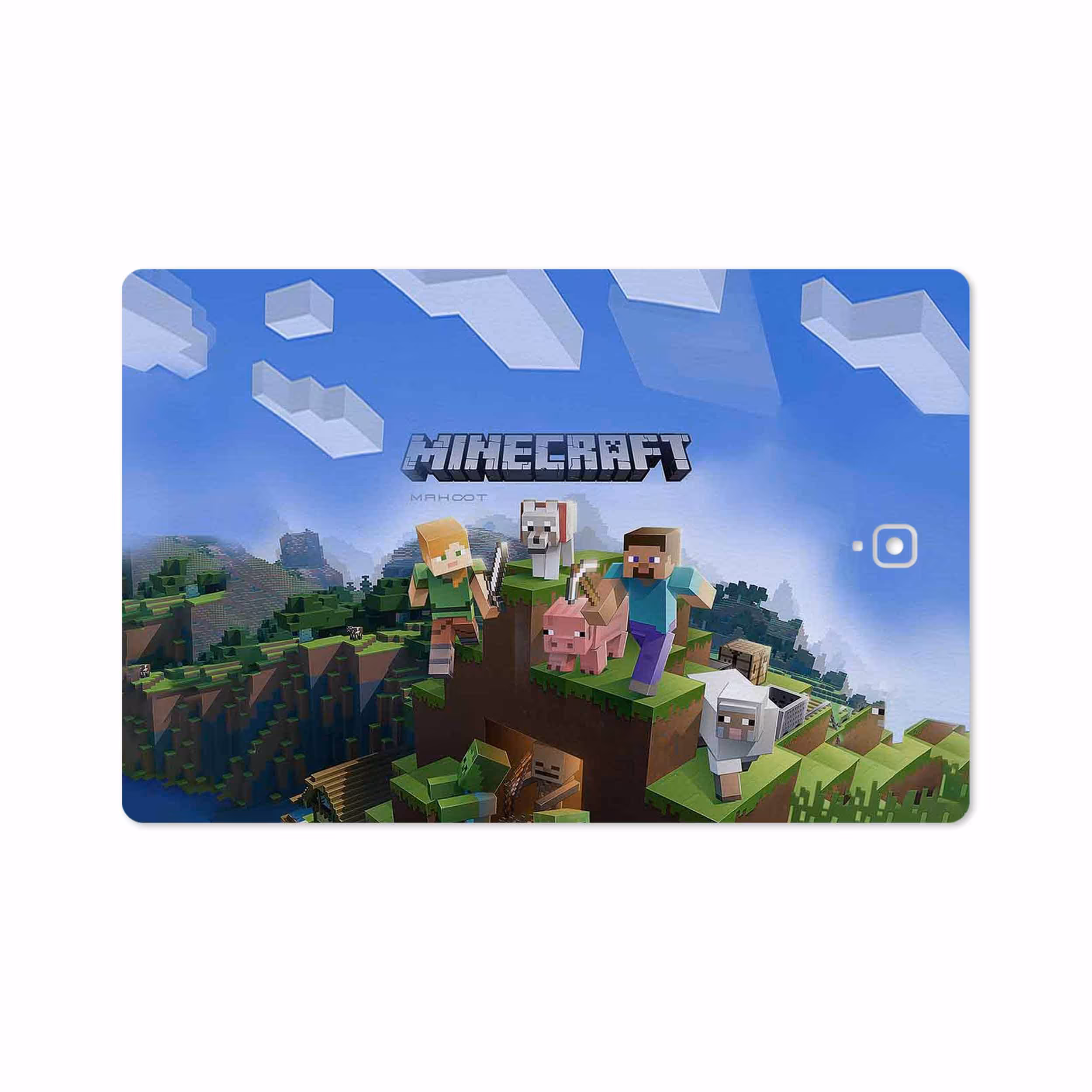برچسب پوششی ماهوت مدل Minecraft-Game مناسب برای تبلت سامسونگ Galaxy Tab S4 10.5 2018 T830