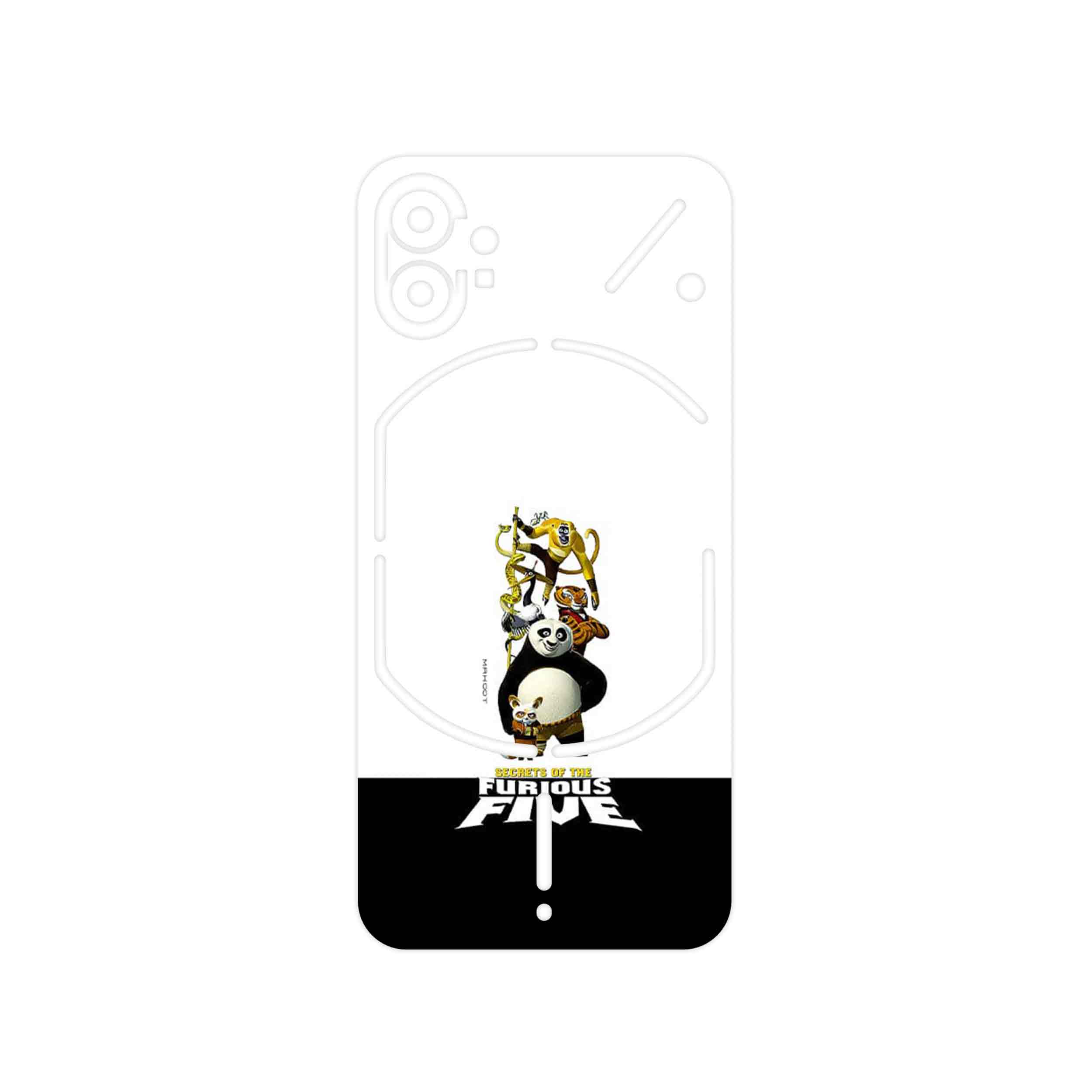 برچسب پوششی ماهوت مدل Kung Fu Panda مناسب برای گوشی موبایل ناتینگ Phone 1