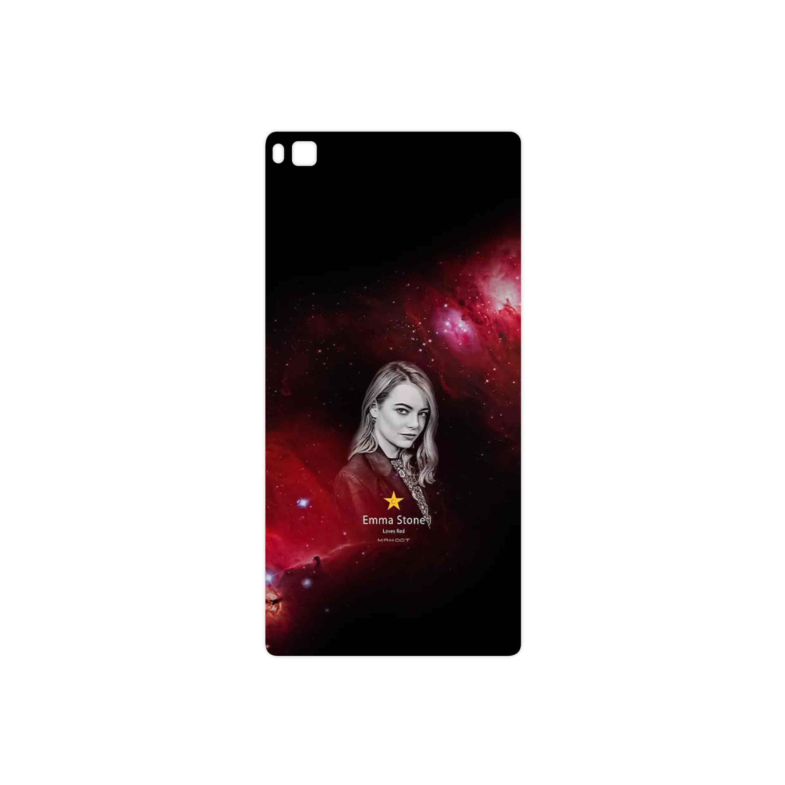 برچسب پوششی ماهوت مدل Emma Stone مناسب برای گوشی موبایل هوآوی P8