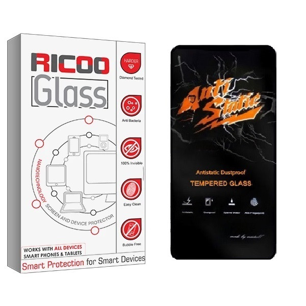 محافظ صفحه نمایش ریکوو مدل Anti-Static مناسب برای گوشی موبایل شیائومی Redmi 13C 5G | کالا برتری