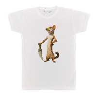 تی شرت آستین کوتاه بچگانه پرمانه طرح عصر یخبندان کد pmt.6413