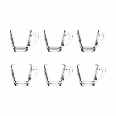فنجان بلور کاوه مدل MD1163 بسته 6 عددی