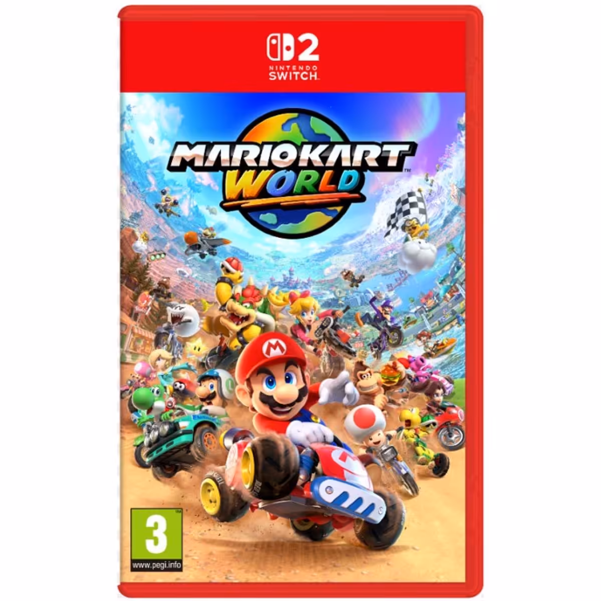 خرید بازی Mario Kart World برای Nintendo Switch 2 با بهترین قیمت
