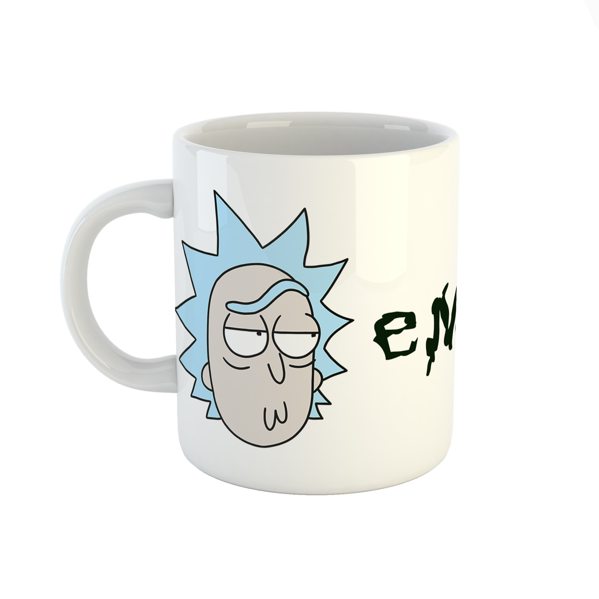 ماگ طرح اسم عماد مدل rick and morty کد 900