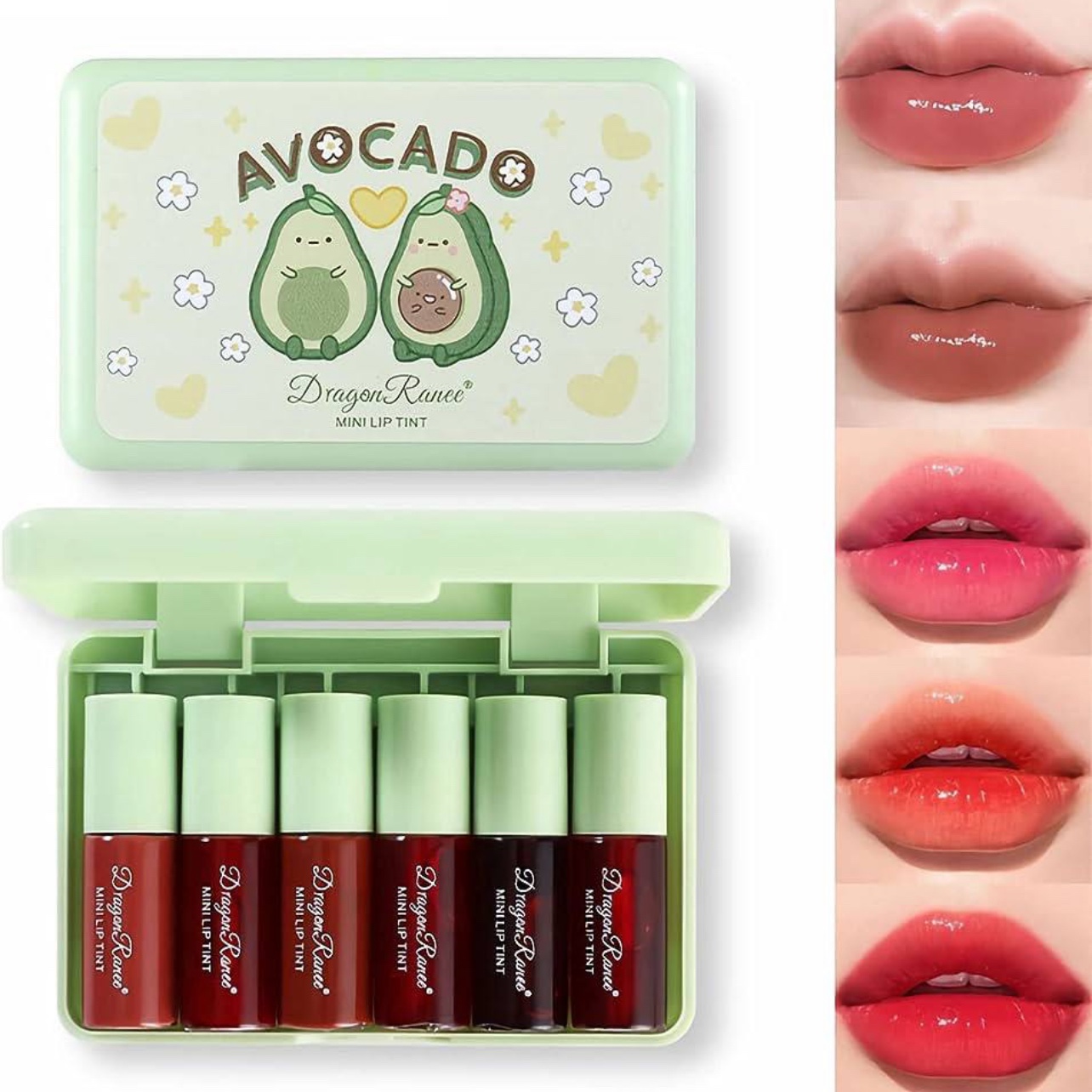 پک 6 عددی تینت لب فانتزی آووکادو 