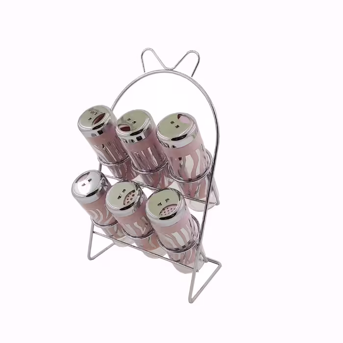 جای دویه 7 پارچه رزمن طرح زبرا
