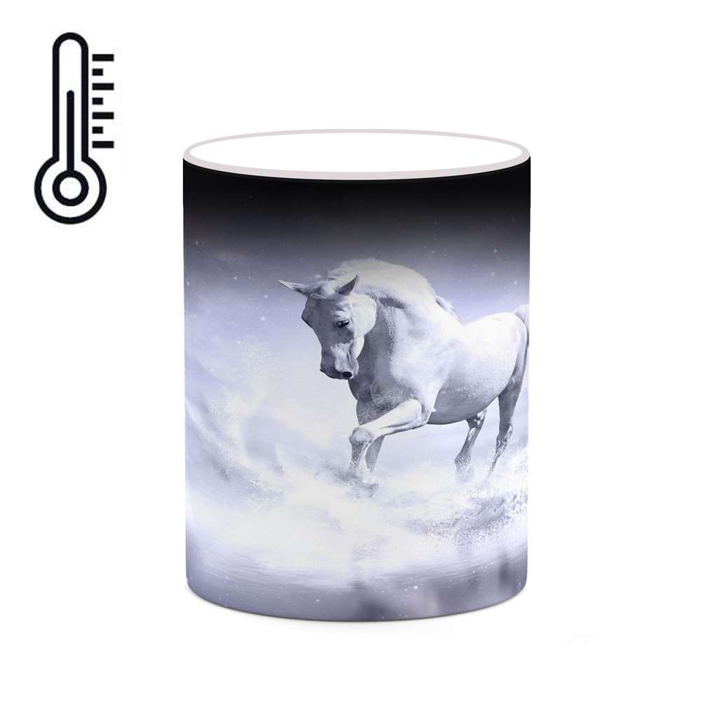 ماگ حرارتی کاکتی طرح اسب مدل mgh24160