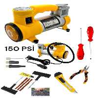 دستگاه هوا  کمپرسور هوایی خودرو لاستیکی هوا 150 Psi سازگار Sera
