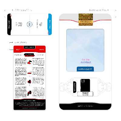 برچسب پوششی ماهوت مدل Architecture مناسب برای گوشی موبایل هوآوی Nova Y60