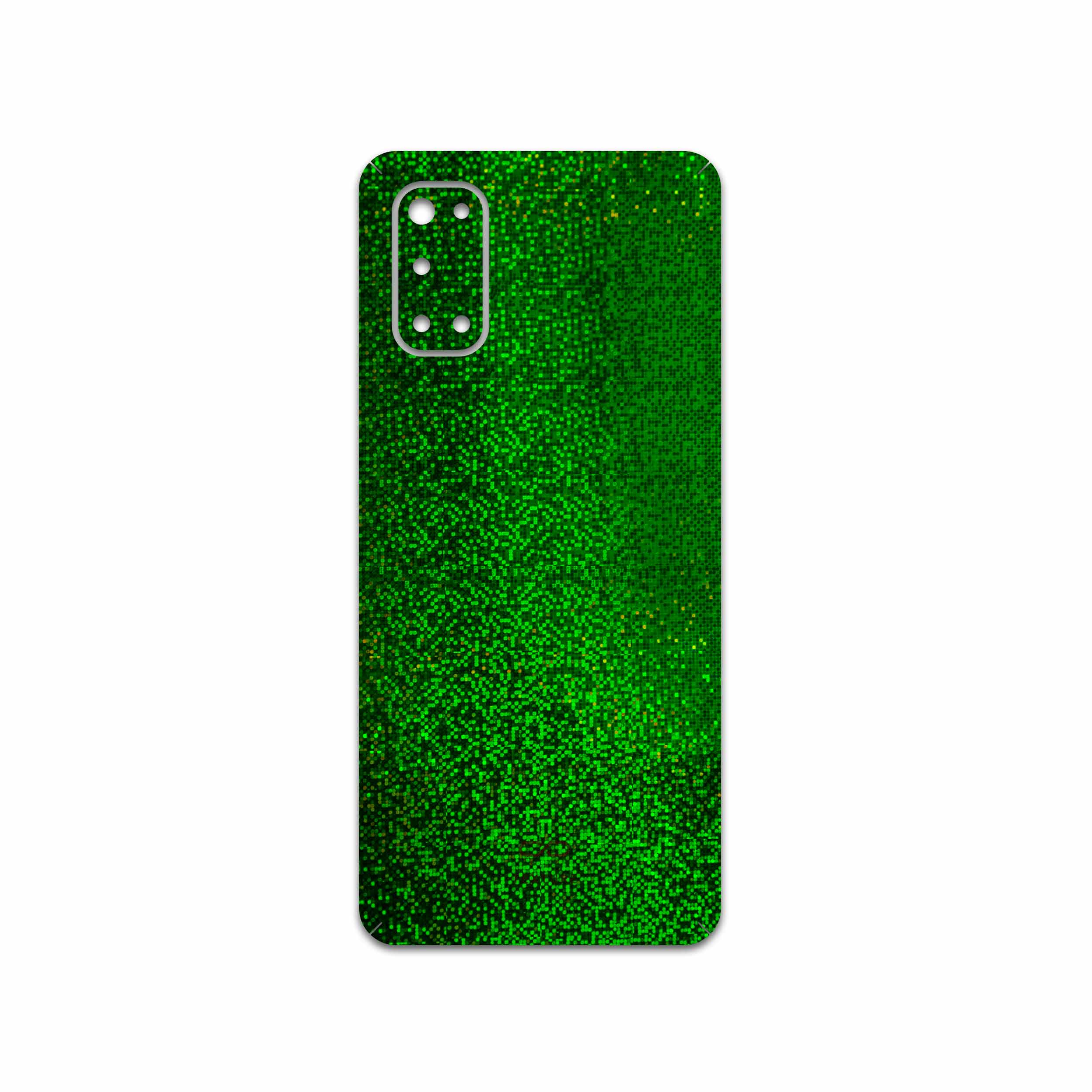 برچسب پوششی ماهوت مدل Green-Holographic مناسب برای گوشی موبایل ریلمی 7 Pro