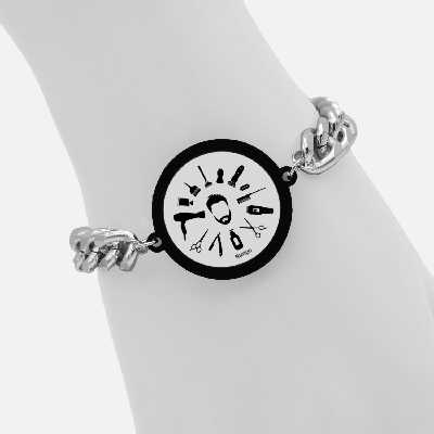 دستبند ناکسیگو مدل آرایشگری کد BZ7484