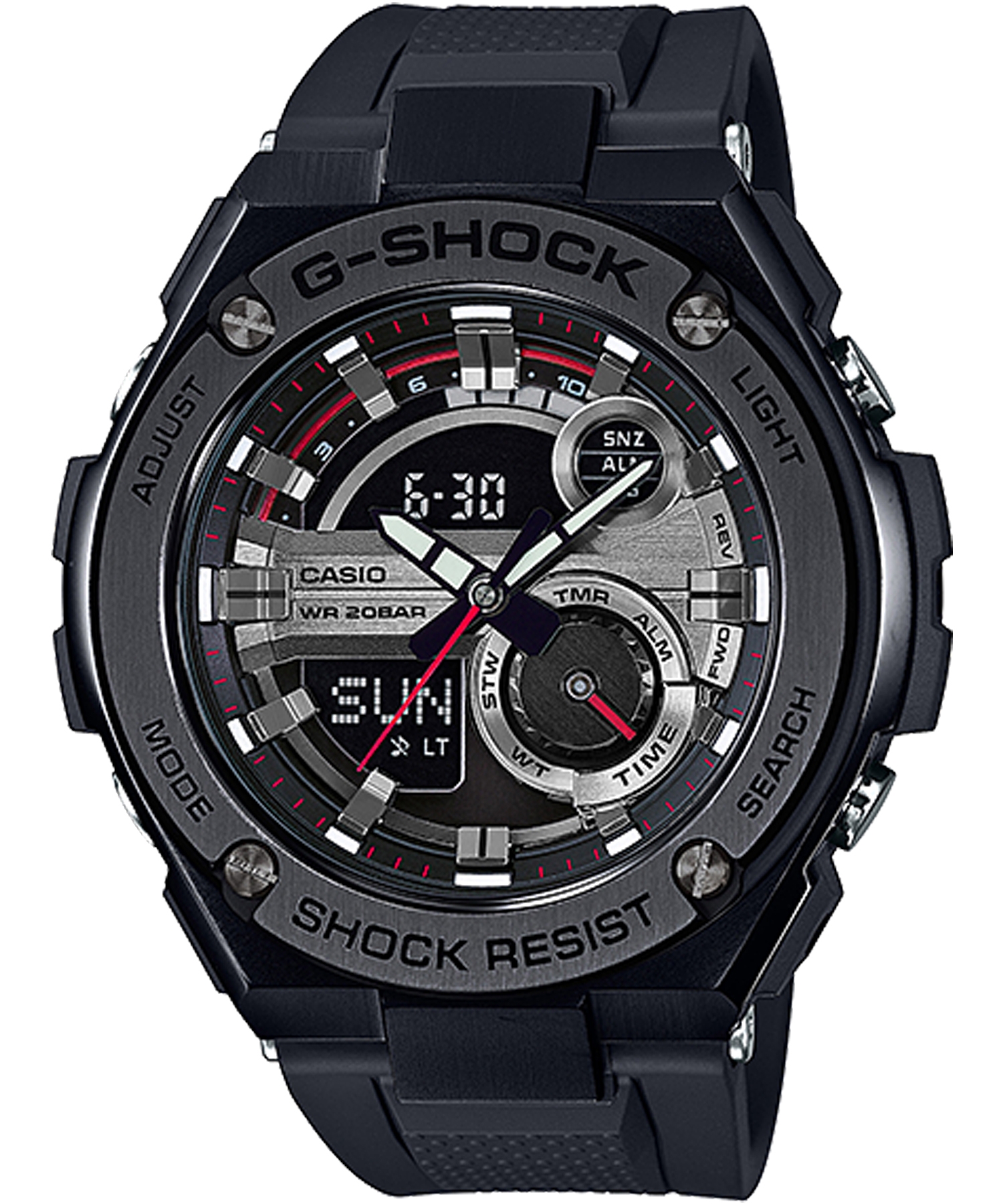 ساعت مردانه کاسیو ، زیرمجموعه G-Shock, کد GST-210B-1ADR