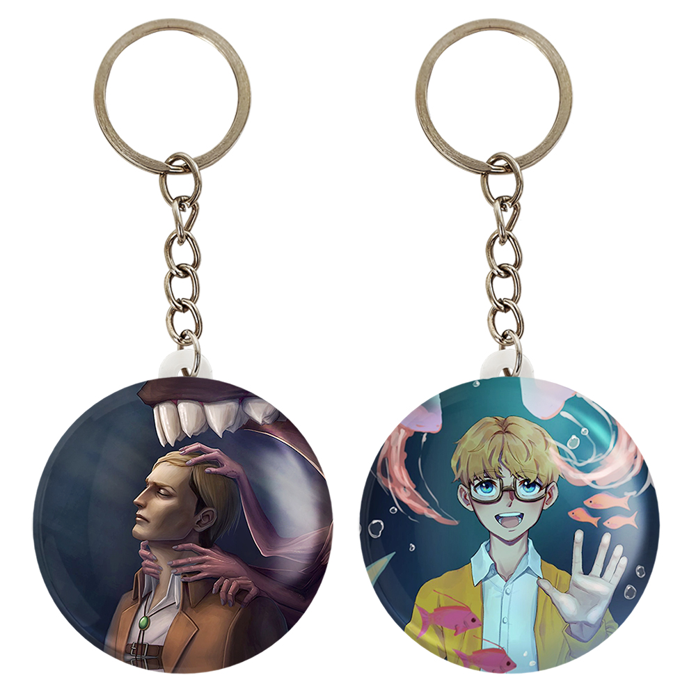 جاکلیدی خندالو مدل اروین اسمیت و آرمین آرلرت انیمه اتک آن تایتان کد 1096310969 مجموعه 2 عددی