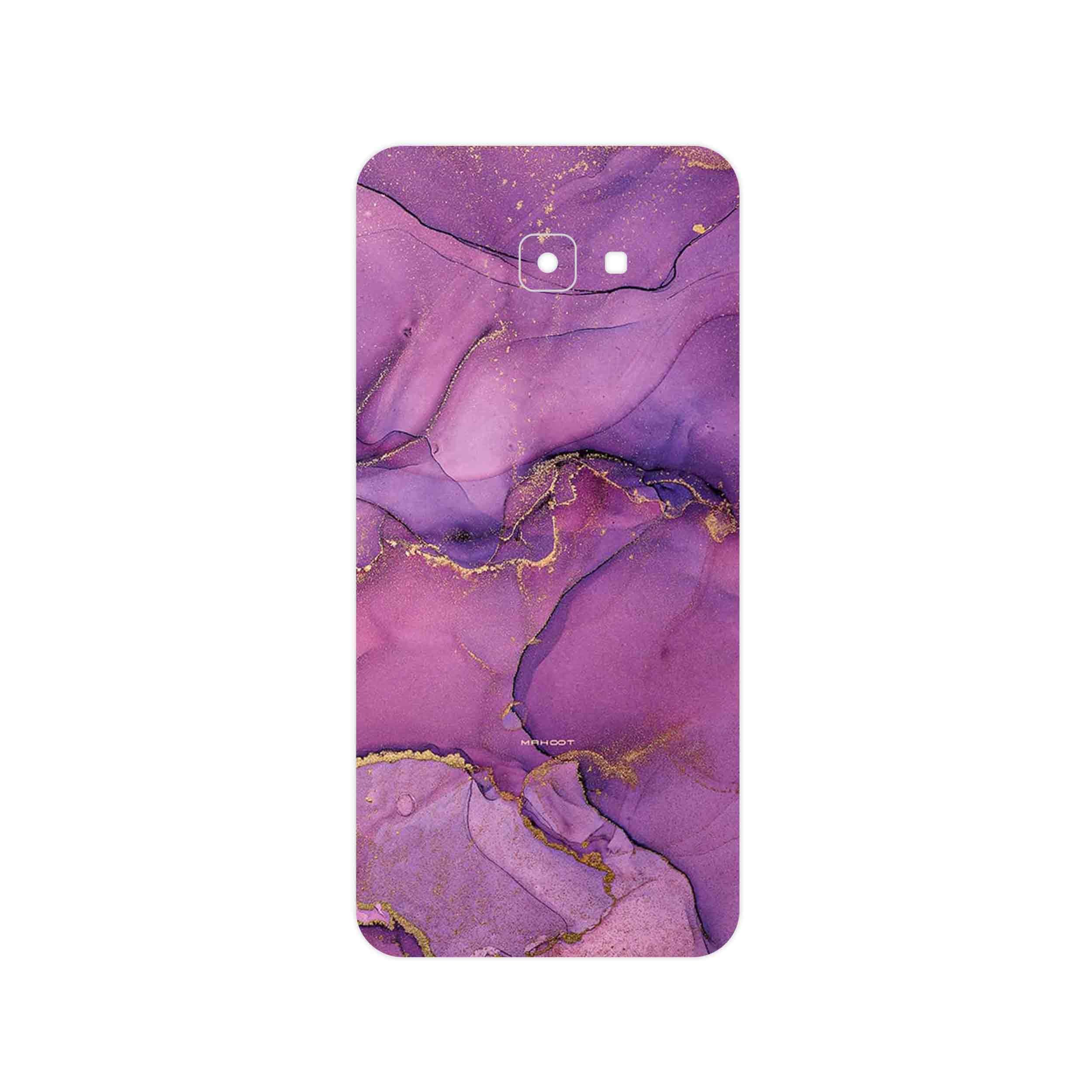 برچسب پوششی ماهوت مدل Purple Marble مناسب برای گوشی موبایل سامسونگ Galaxy J4 Core