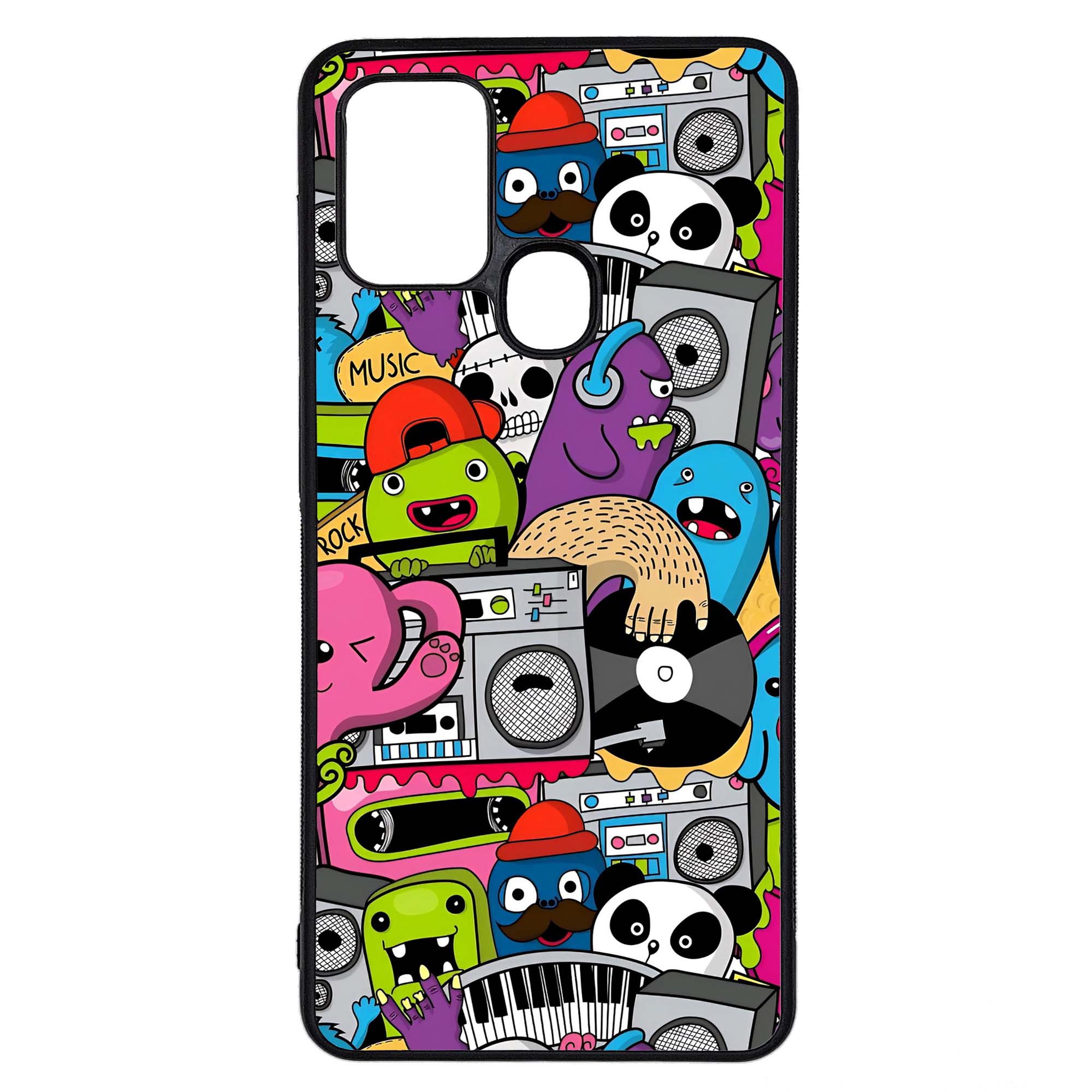 کاور طرح انیمیشن کد G-098 مناسب برای گوشی موبایل سامسونگ Galaxy A21s | دیجی قاب دونی
