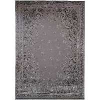 فرش ماشینی زمرد مشهد طرح 1913 زمینه بژ