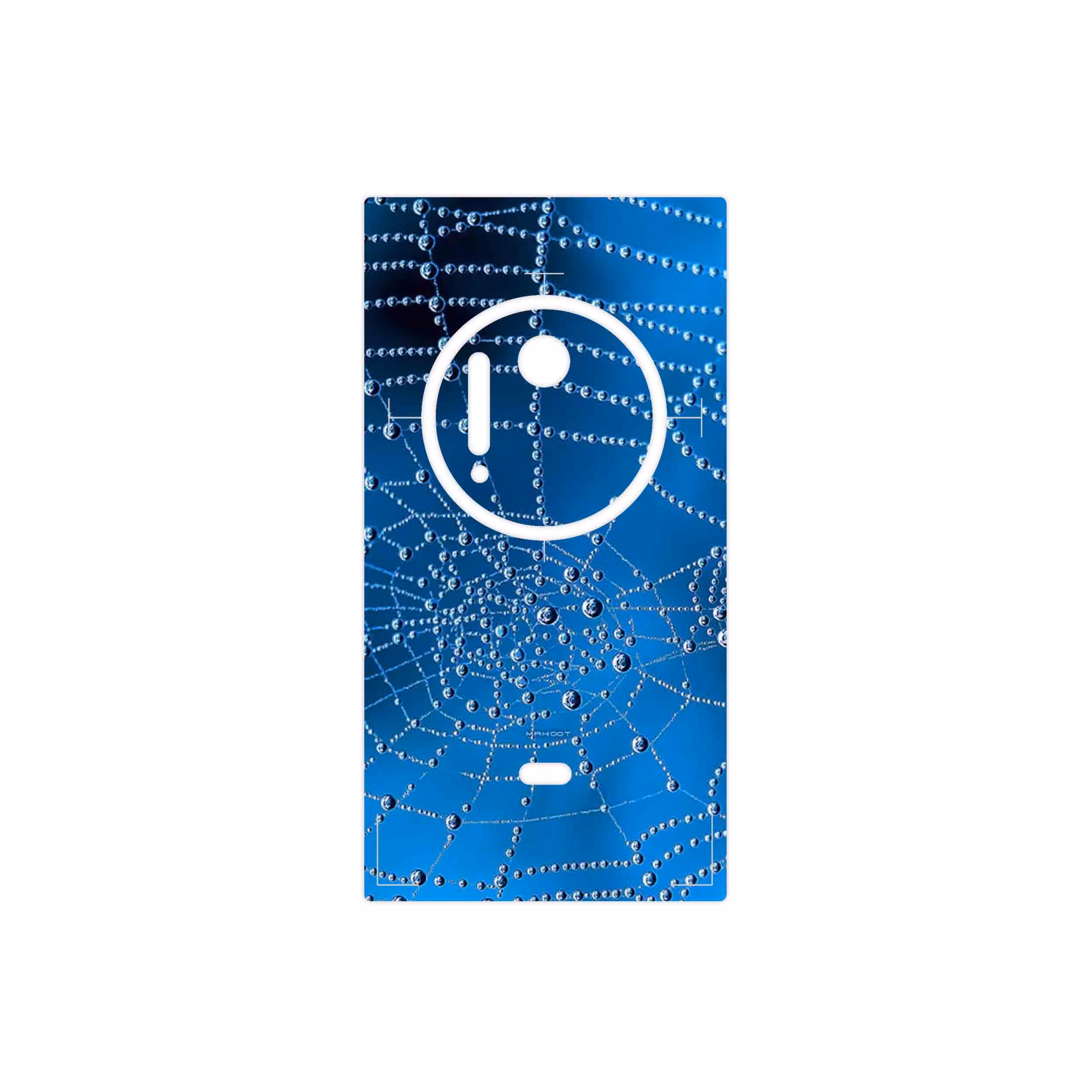 برچسب پوششی ماهوت مدل Spider web مناسب برای گوشی موبایل نوکیا Lumia 1020