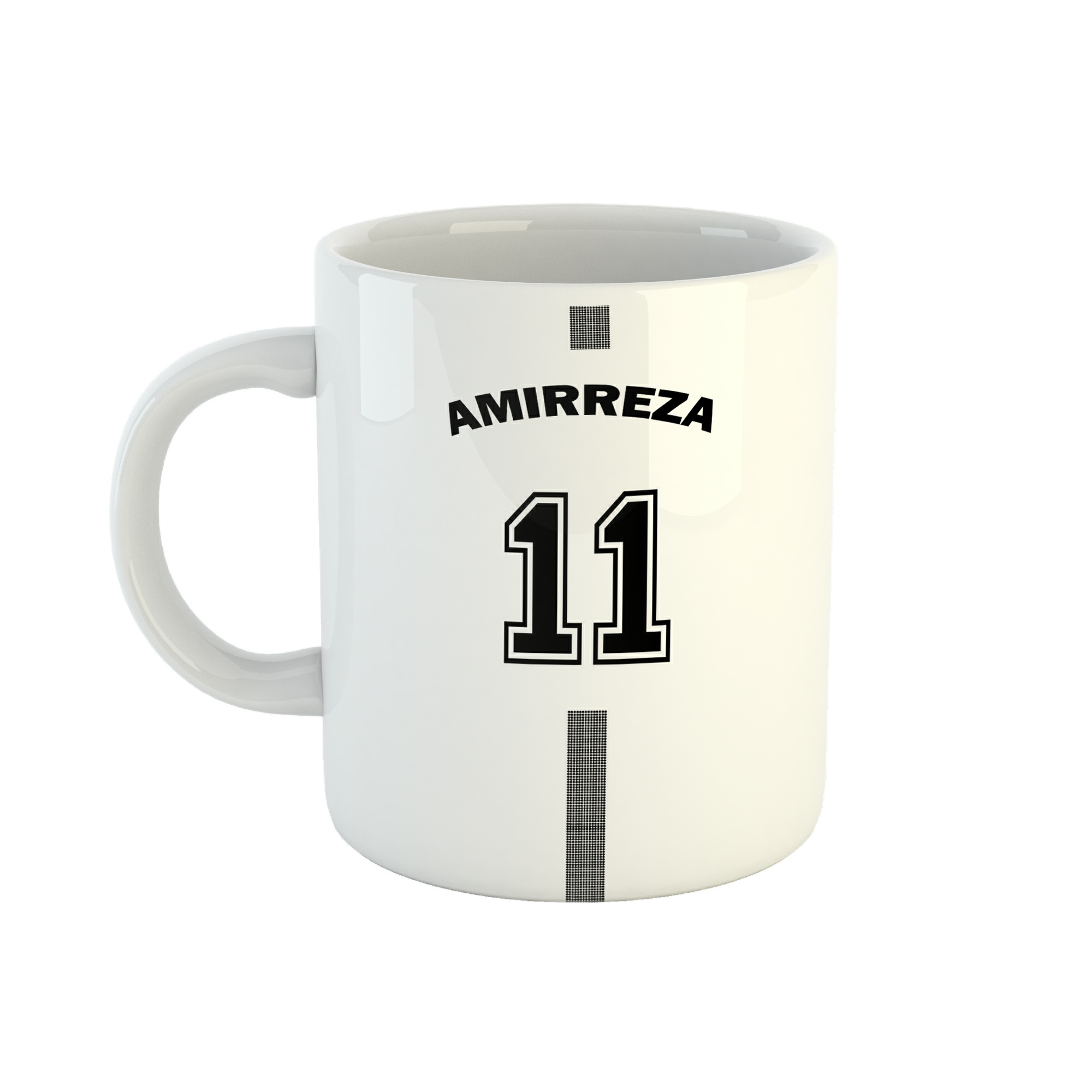 ماگ طرح امیررضا مدل پاریس سن ژرمن کد 1018