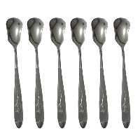 قاشق بستنی خوری مدل عرفان مجموعه 6 عددی