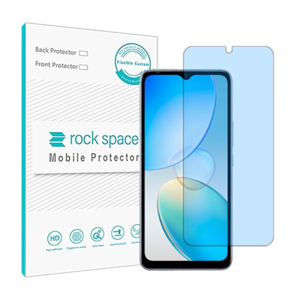 گلس اینفینیکس Hot 12i مدل نانو هیدروژل آنتی بلو برند راک اسپیس کد 20693