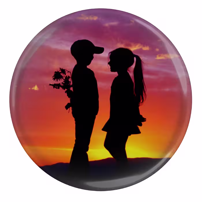 پیکسل طرح عشق و گل مدل S10161