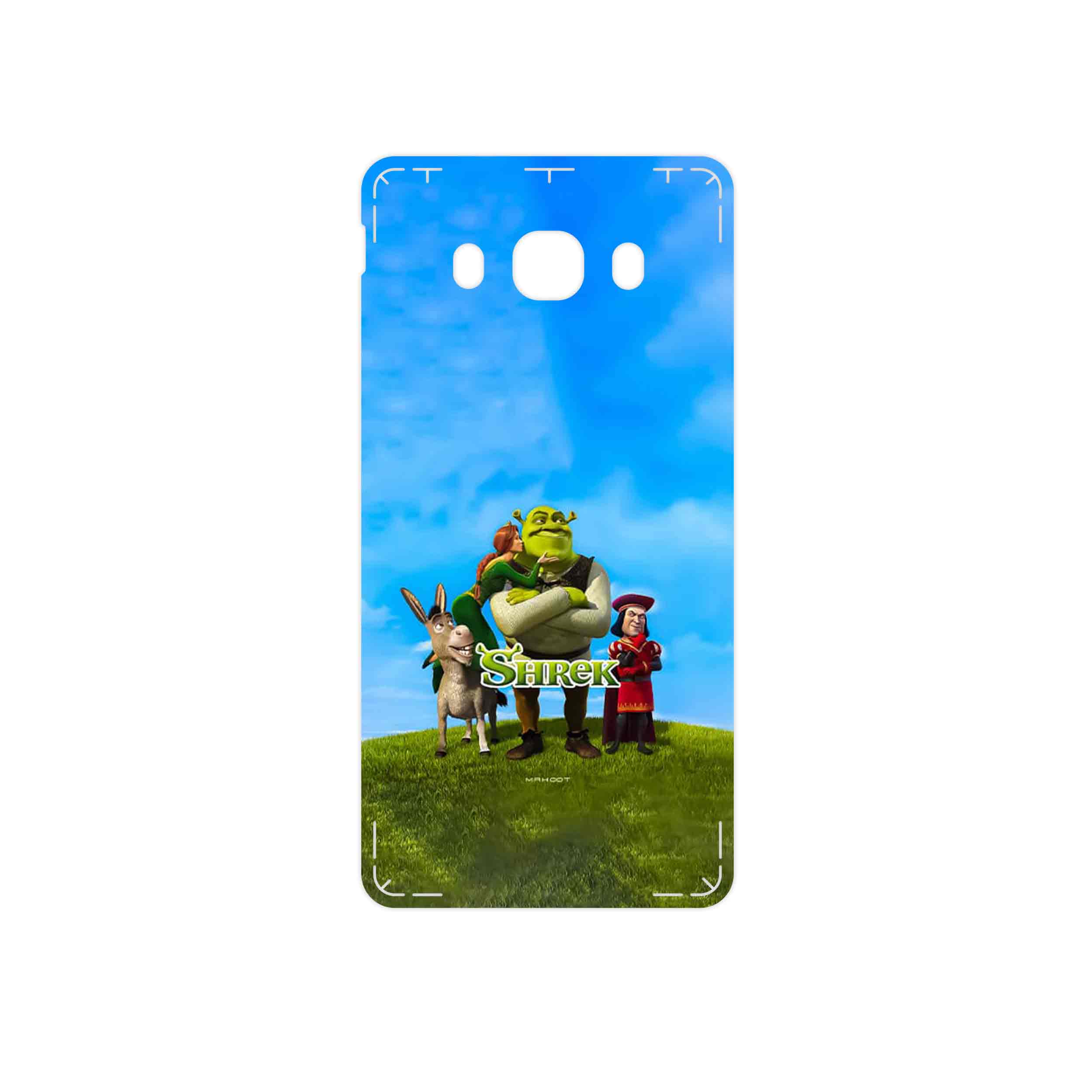 برچسب پوششی ماهوت مدل Shrek مناسب برای گوشی موبایل سامسونگ Galaxy J5 2016