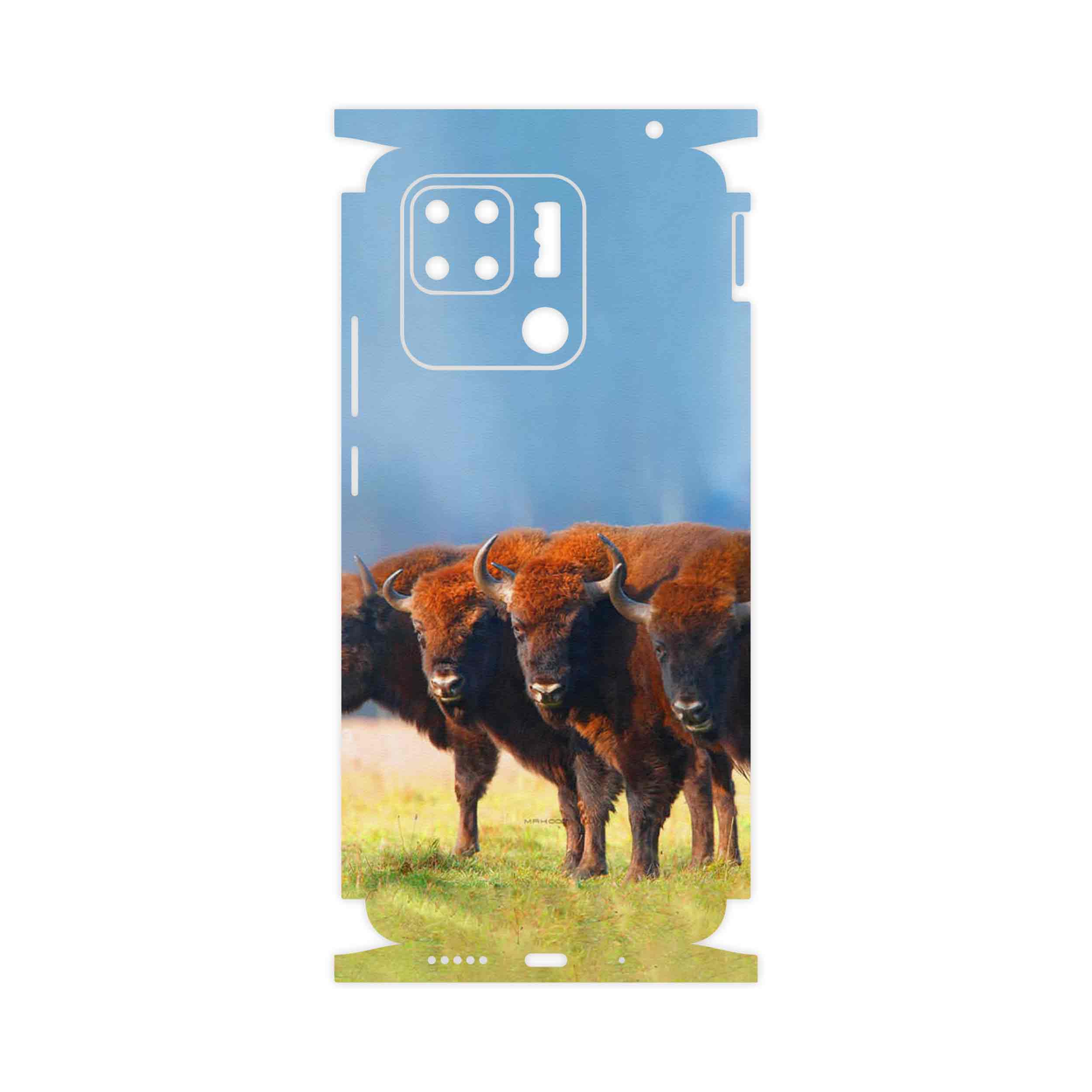 برچسب پوششی ماهوت مدل Buffalo-FullSkin مناسب برای گوشی موبایل شیائومی Redmi 10C