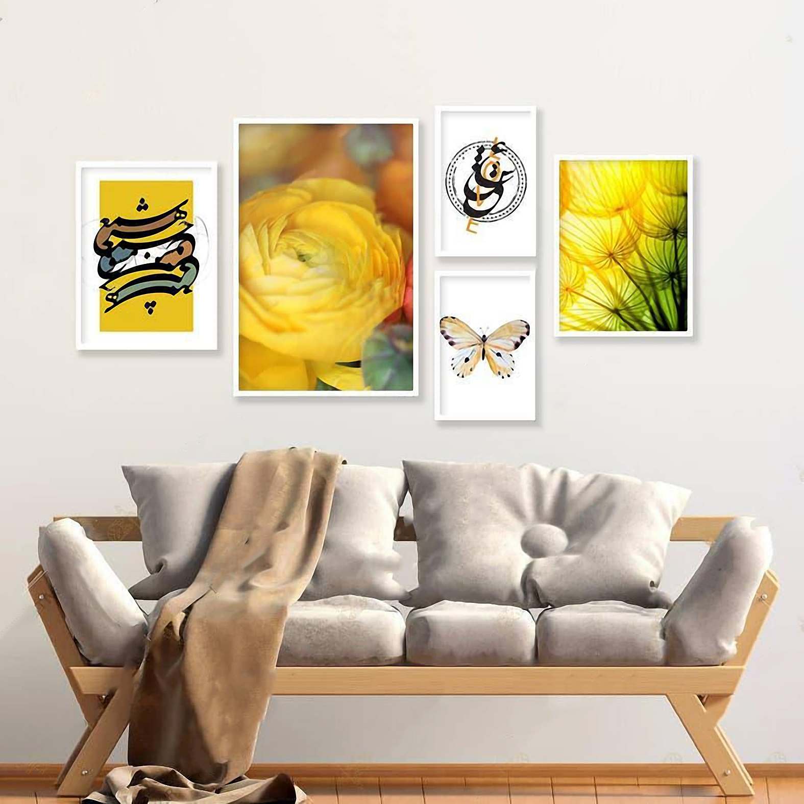 تابلو مدل HMA114 مجموعه پنج عددی