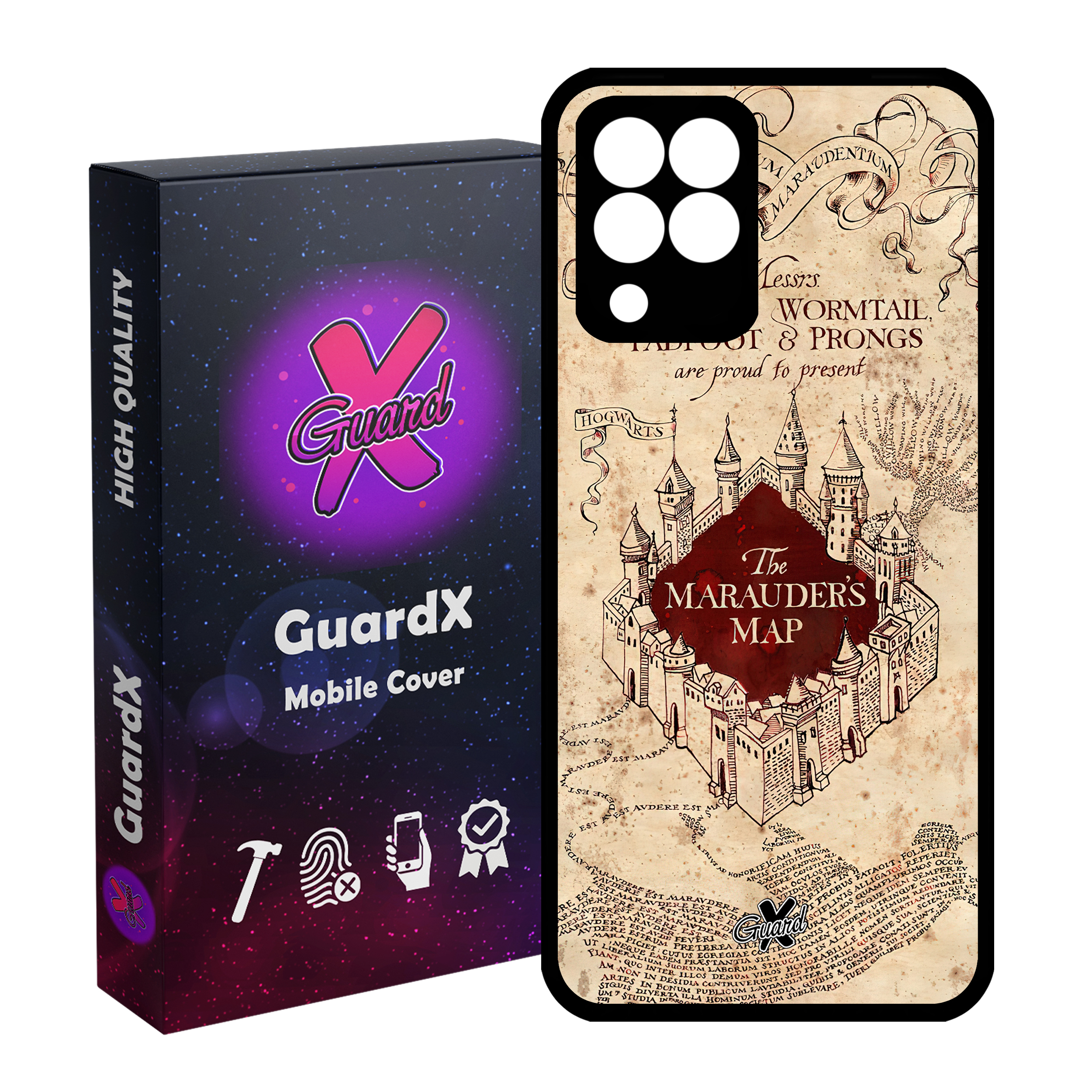 کاور گارد ایکس طرح هری پاتر مدل Glass10490 مناسب برای گوشی موبایل سامسونگ Galaxy M33/M33 5G