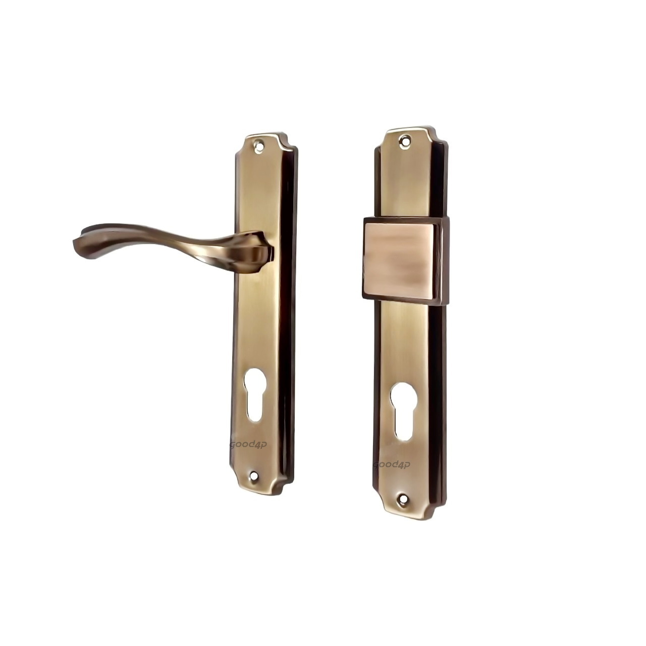 دستگیره پلاک آپارتمانی راست نسکافه ای نیکو مدل 175