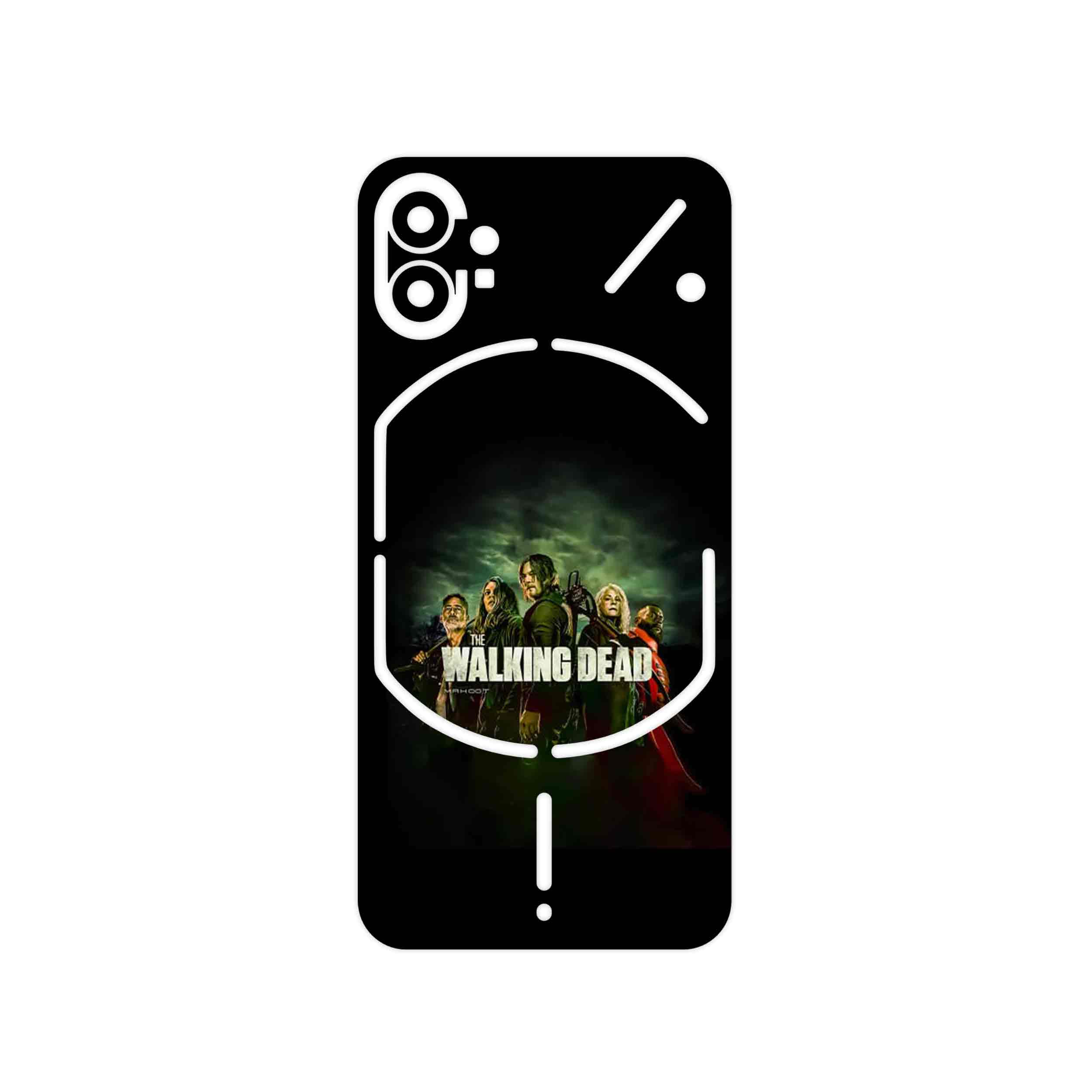 برچسب پوششی ماهوت مدل WALKING DEAD مناسب برای گوشی موبایل ناتینگ Phone 1