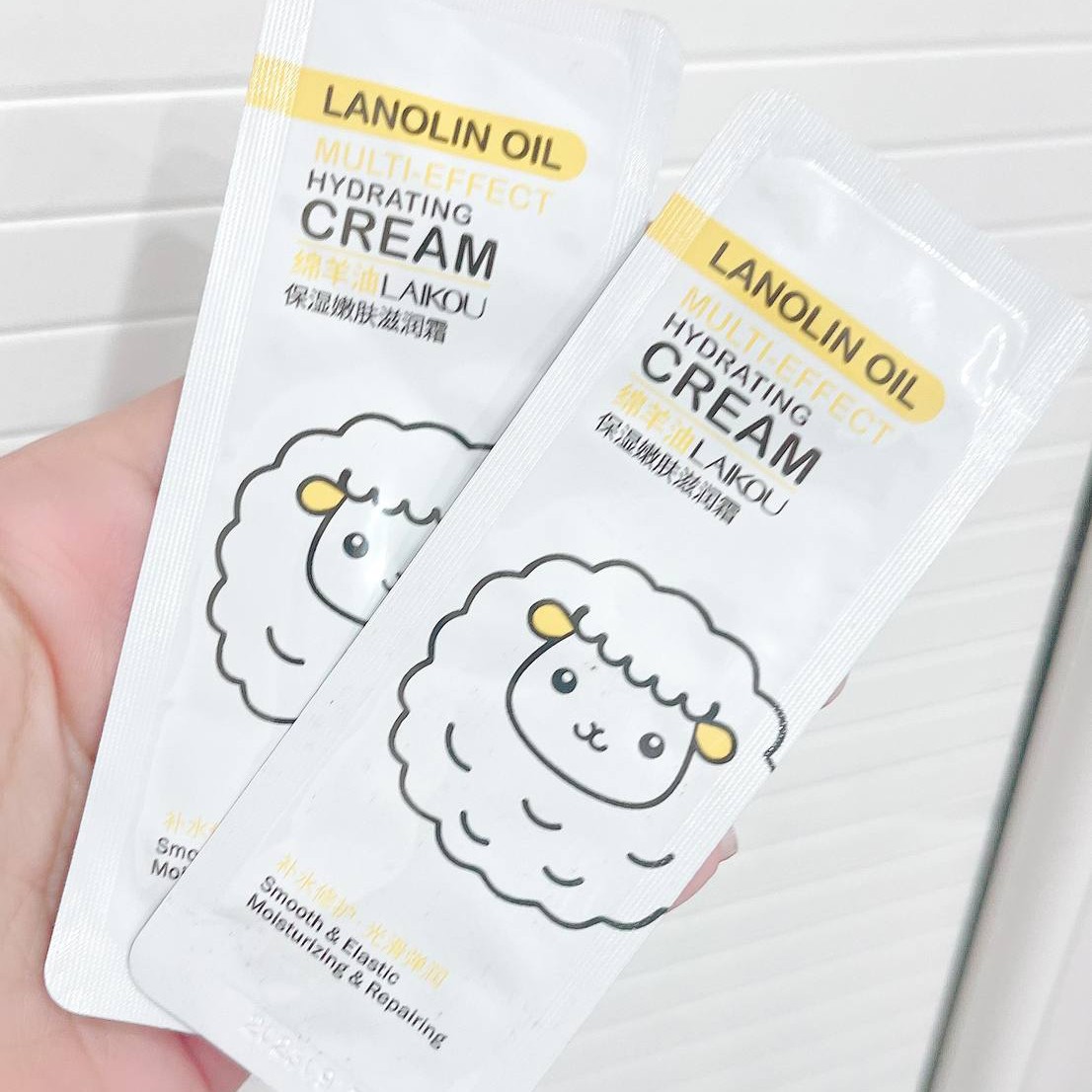 کرم مرطوب کننده شیر گوسفند ساشه ای لایکو ( پک 5عددی )