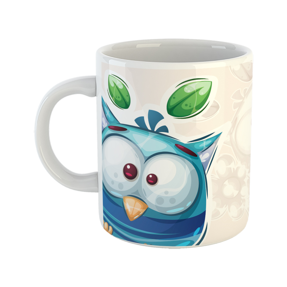 ماگ طرح جغد مدل ترنم